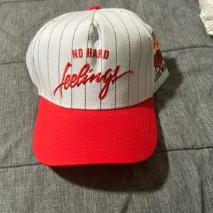 & Other Stories Red and Gray Cap